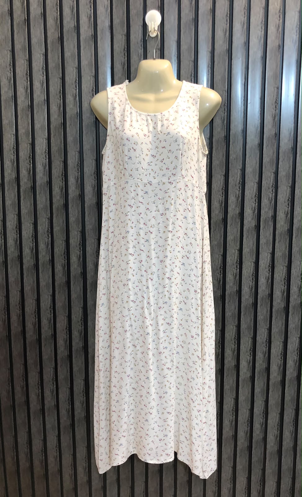 Chest 18  Length 49  Fabric Rayon Women's Refined Long Maxi Dress