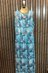 Chest 25  Length 58  Fabric Silk Jersey Women's Luxury Maxi Wear