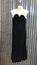 Chest 19  Length 52  Fabric Chiffon Women's Elegant Full Length Maxi Dress
