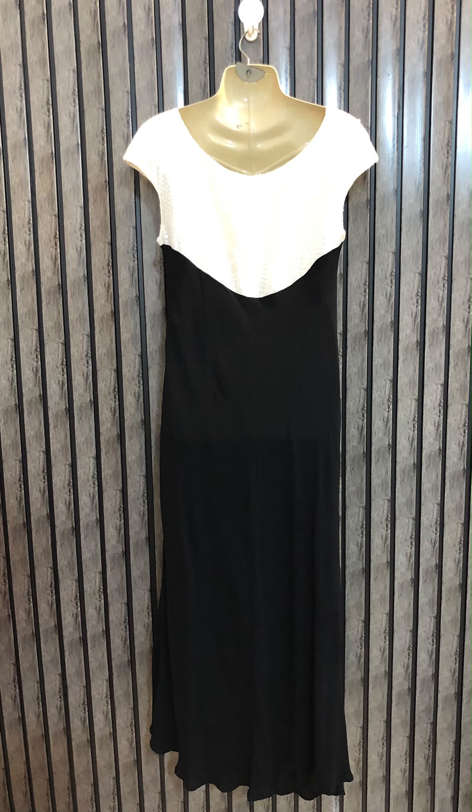 Chest 19  Length 52  Fabric Chiffon Women's Elegant Full Length Maxi Dress
