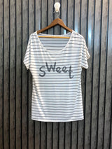 Chest 18  Length 26 Western Brand Women's Tee