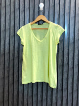 Chest 19  Length 22 Women's Casual T-Shirt
