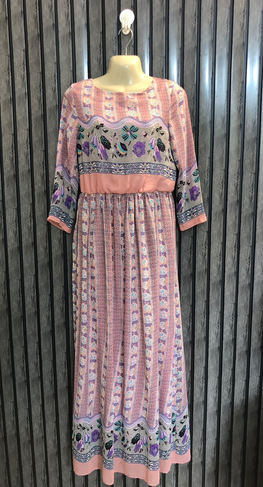 Chest 16  Lenght 55  Fabric chiffon Western Branded Women's Long Maxi Dresses