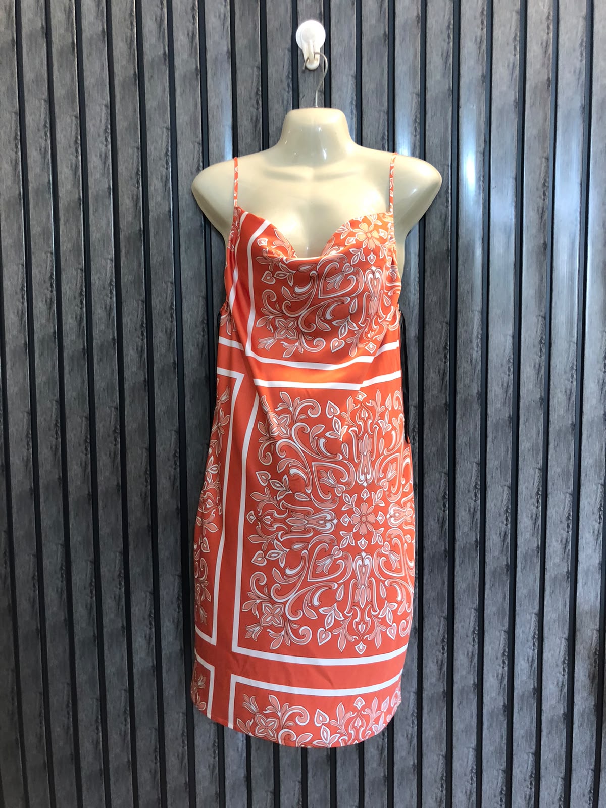 Chest 17  Lenght 34  Fabric silk Western Branded Women's Mini Dress