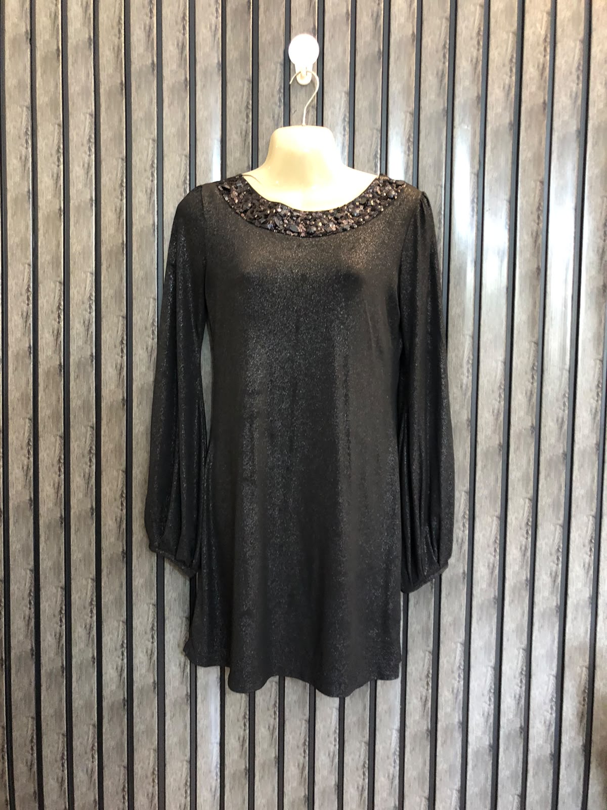Chest 19  Lenght 30  Fabric silk jersey Elegant Women's Mini Dress Collection