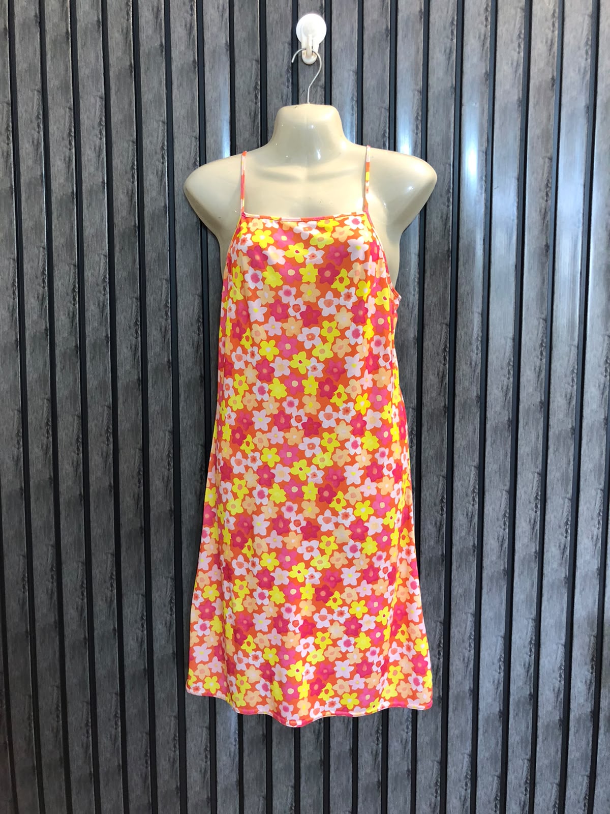Chest 20  Lenght 33  Fabric silk jersey Women's Casual Branded Mini Dress