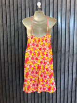 Chest 20  Lenght 33  Fabric silk jersey Women's Casual Branded Mini Dress