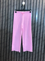 Waist 23  Lenght 27.5  Fabric silk jersey Exclusive Branded Ladies Trousers