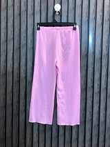 Waist 23  Lenght 27.5  Fabric silk jersey Exclusive Branded Ladies Trousers