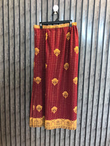 Waist 26  Length 42  Fabric Cotton Silk Women's New Arrival Skirt