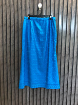 Waist 32  Length 35  Fabric Cotton Silk Women's Luxury Fashion Skirt