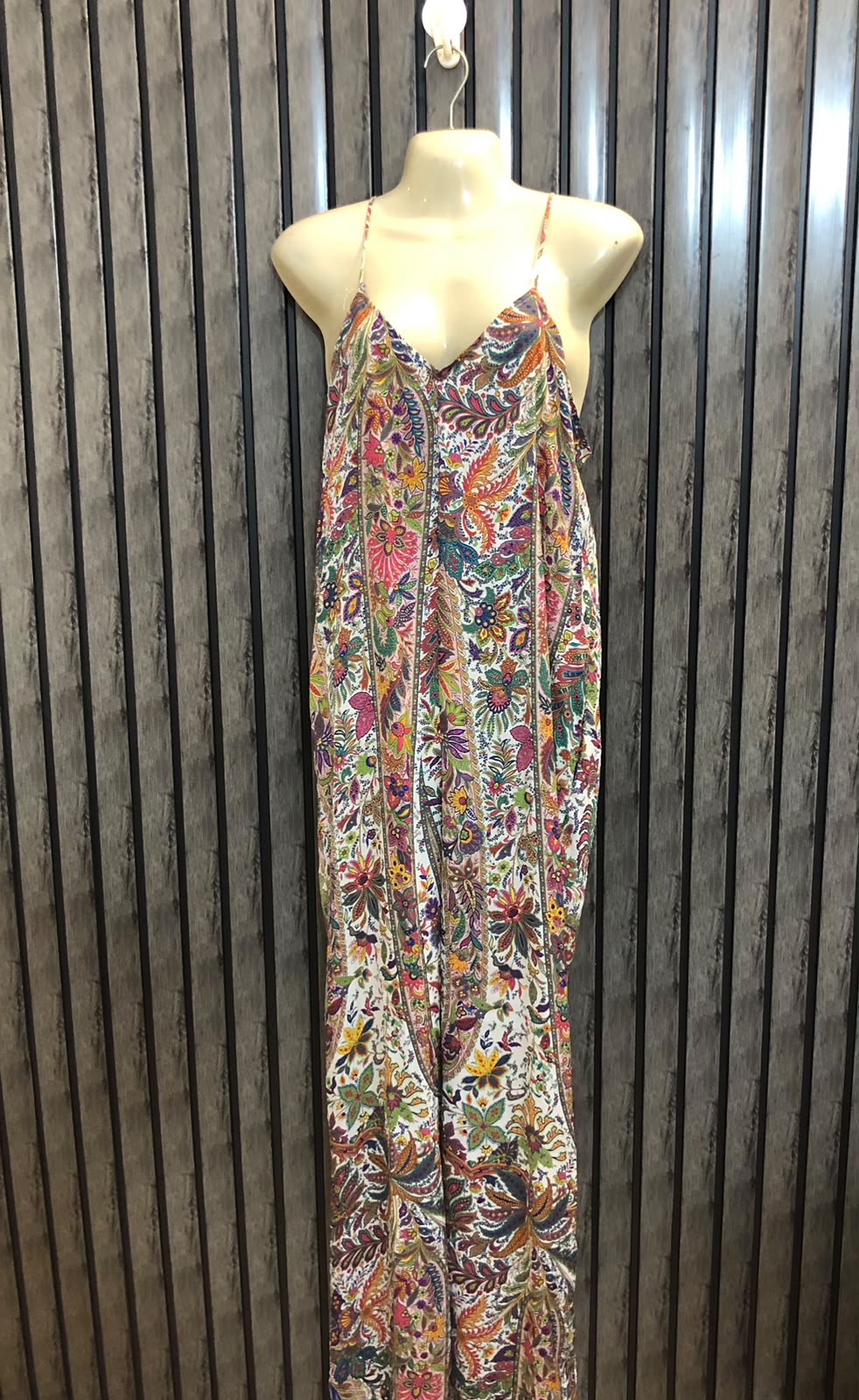 Chest 17  Length 58  Fabric Silk Western Jumpsuit