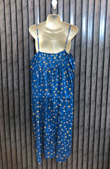 Chest 23  Length 45  Fabric Silk Women's Stylish Full Length Maxi Dress