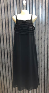 Chest 19  Length 49  Fabric Chiffon Women's Fashionable Long Maxi Dress