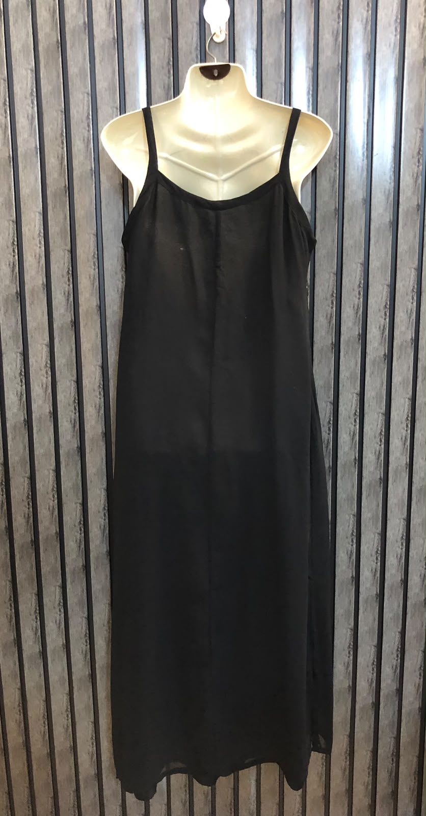 Chest 19  Length 49  Fabric Chiffon Women's Fashionable Long Maxi Dress