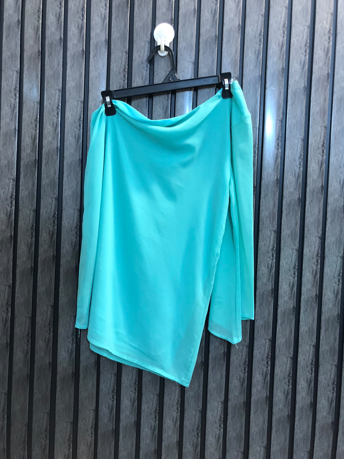 Chest 17  Lenght 26  Fabric chiffon Branded Women's Full Sleeve Casual Top
