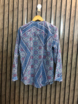 Chest 19  Lenght 26  Fabric silk Stylish Full Sleeve Top for Women