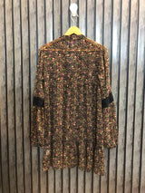 Chest 17  Lenght 31  Fabric chiffon Casual Chic Women's Full Sleeve Top
