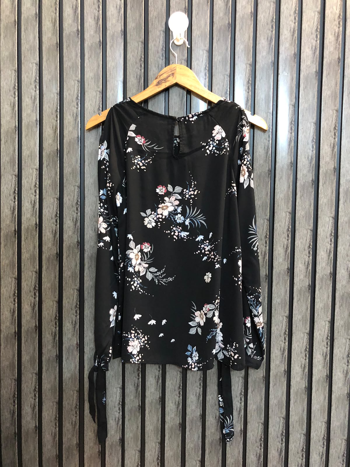 Chest 16  Lenght 24  Fabric chiffon Women's Slim Fit Full Sleeve Western Tops