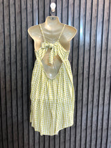 Chest 18  Lenght 31  Fabric Linen Fashion Forward Mini Dresses