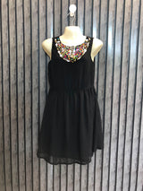 Chest 19  Lenght 31  Fabric Chiffon Women's Stylish Mini Dress Collection