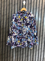 Chest 21  Length 25  Fabric Silk Women's Everyday Wear Full Sleeve Top