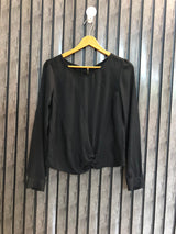 Chest 16  Length 21  Fabric silk Premium Women's Full Sleeve Top
