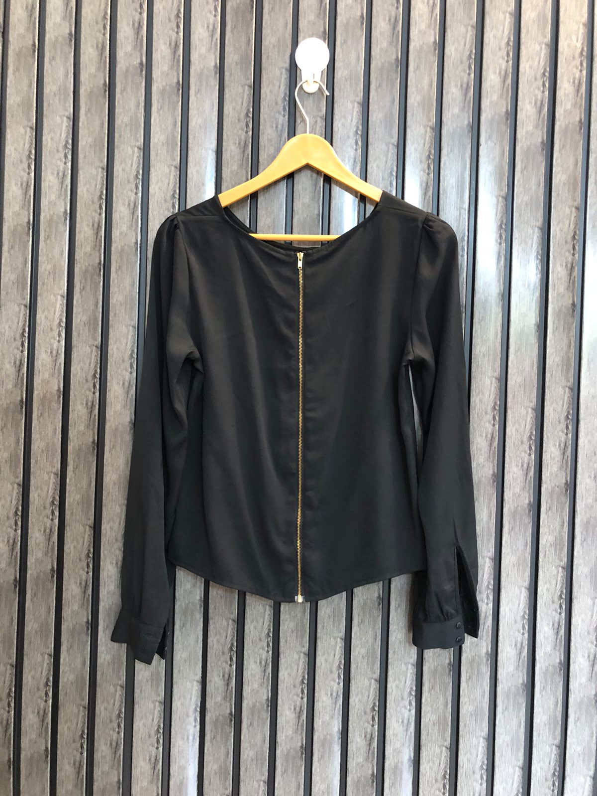 Chest 16  Length 21  Fabric silk Premium Women's Full Sleeve Top