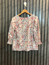 Chest 17  Lenght 23  Fabric SILK Women’s Stylish Branded Long Sleeve Top