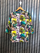 Chest 17  Lenght 25  Fabric chiffon Branded Women’s Full Sleeve Casual Fashion Top