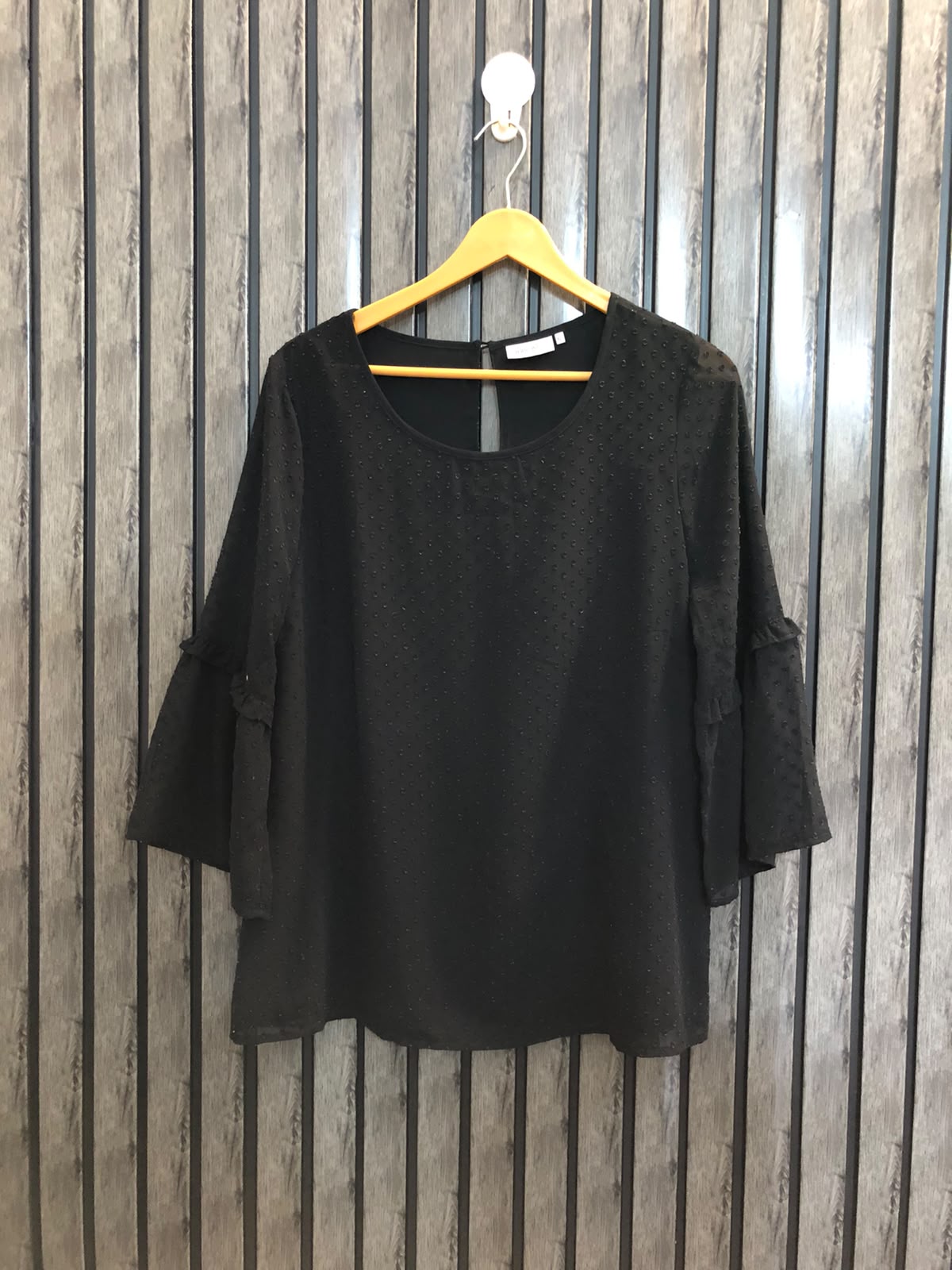 Chest 19  Lenght 25.5  Fabric chiffon Trendy Full Sleeve Women’s Western Wear Top