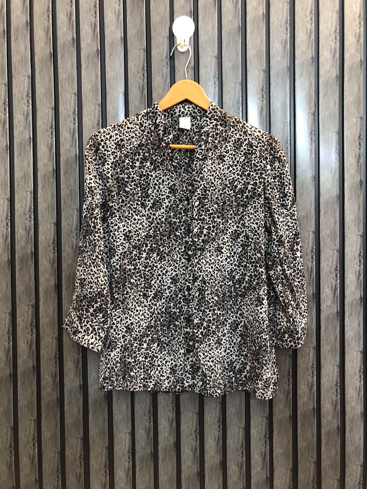 Chest 20  Lenght 23  Fabric chiffon Western Style Full Sleeve Top for Women