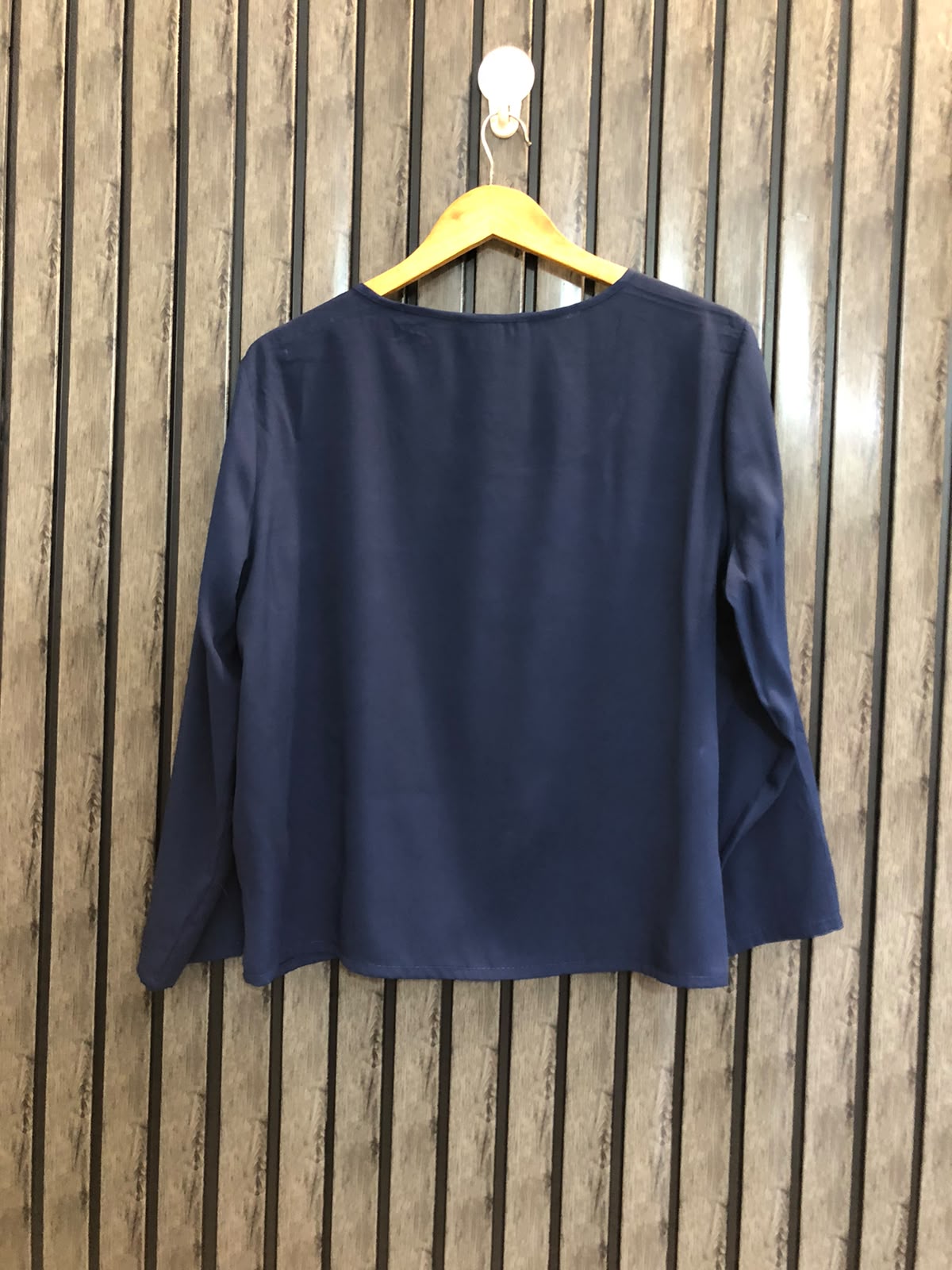 Chest 20  Lenght 22  Fabric silk western Women’s Long Sleeve Top – Elegant Everyday Wear