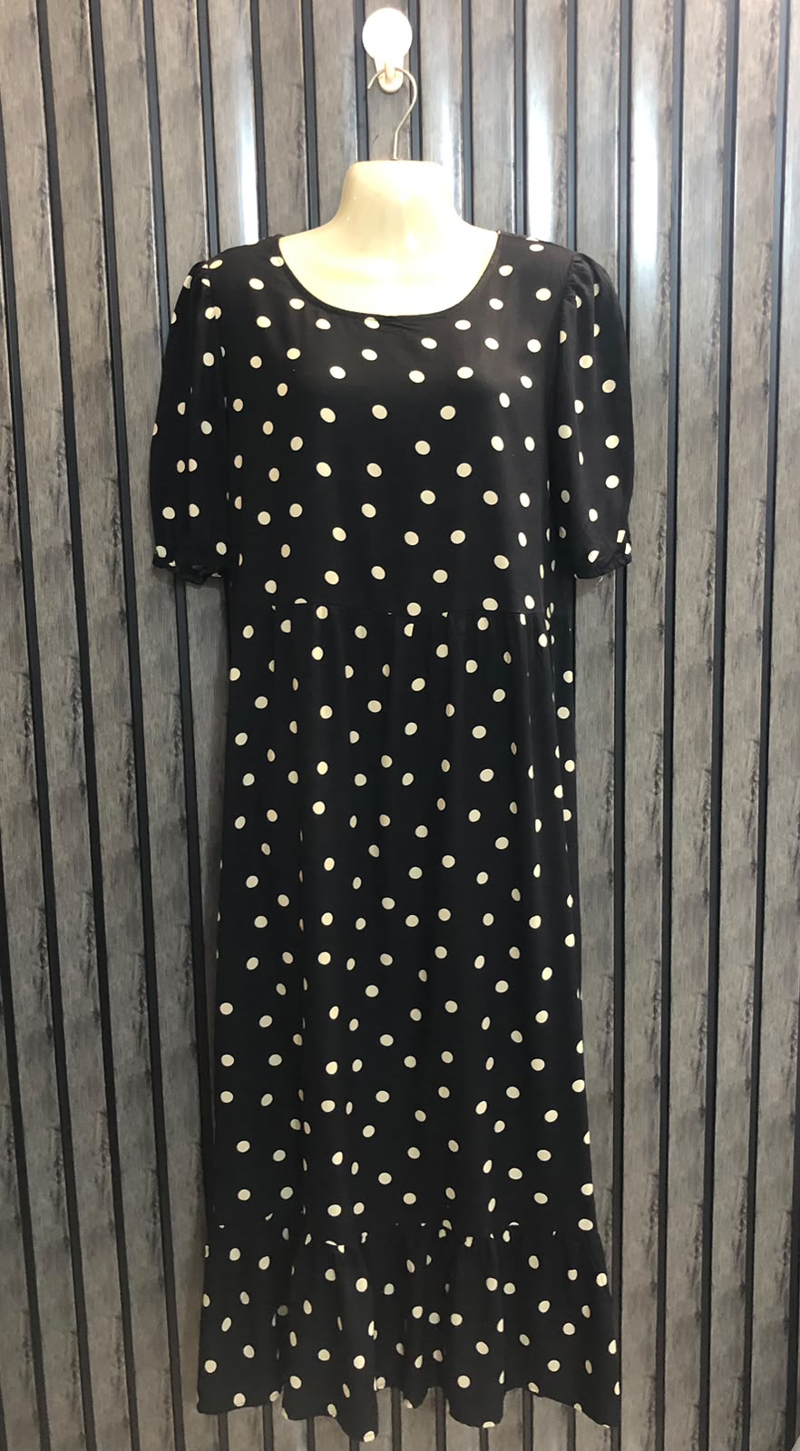 Chest 18  Lenght 48  Fabric linen Women’s Stylish Western Long Maxi Dress