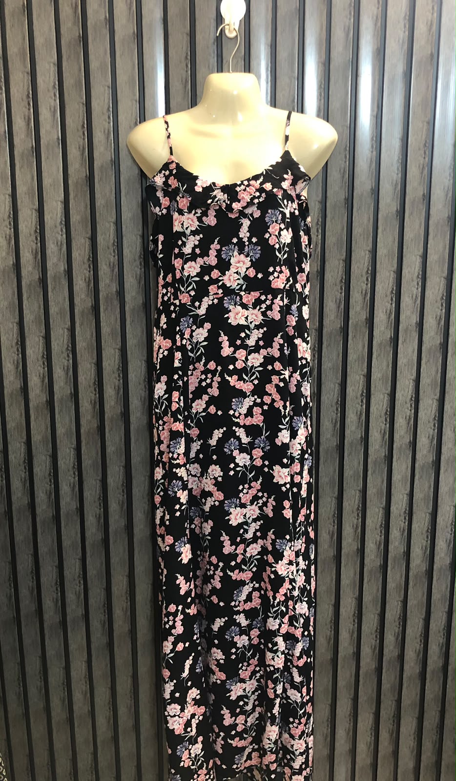 Chest 17  Lenght 59  Fabric linen Women’s Premium Full Length Maxi Dress
