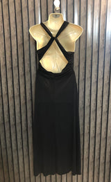 Chest 16  Lenght 52  Fabric silk jersey Fashionable Western Long Dress for Women