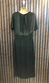 Chest 22  Lenght 49  Fabric silk Women’s Classic Western Maxi Long Dress
