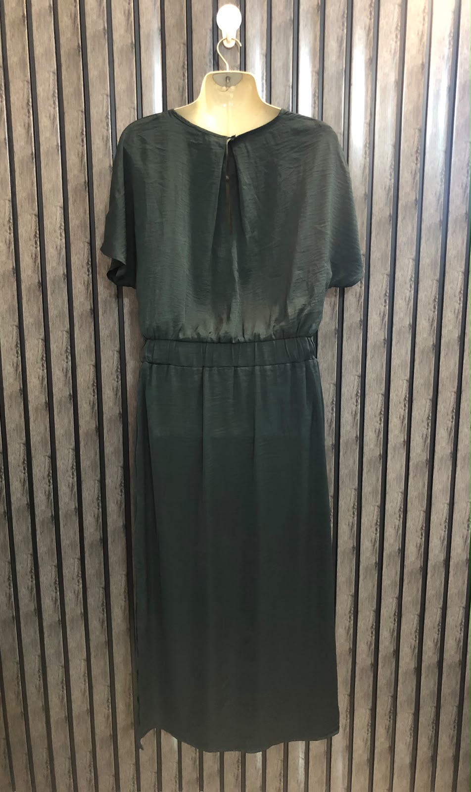 Chest 22  Lenght 49  Fabric silk Women’s Classic Western Maxi Long Dress