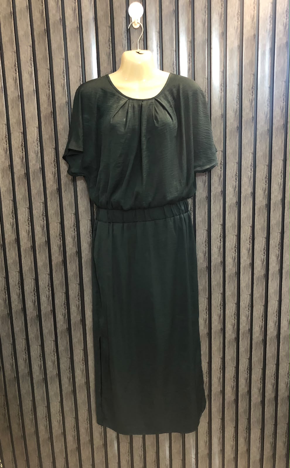 Chest 22  Lenght 49  Fabric silk Women’s Classic Western Maxi Long Dress