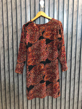 Chest 18  Lenght 35  Fabric jorjet Long Top for Ladies Online