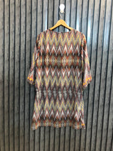Chest 21  Lenght 36 Fabric chiffon Women Long Top Wear