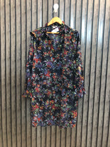 Chest 18  Lenght 33  Fabric chiffon Ladies Long Top Collection Online