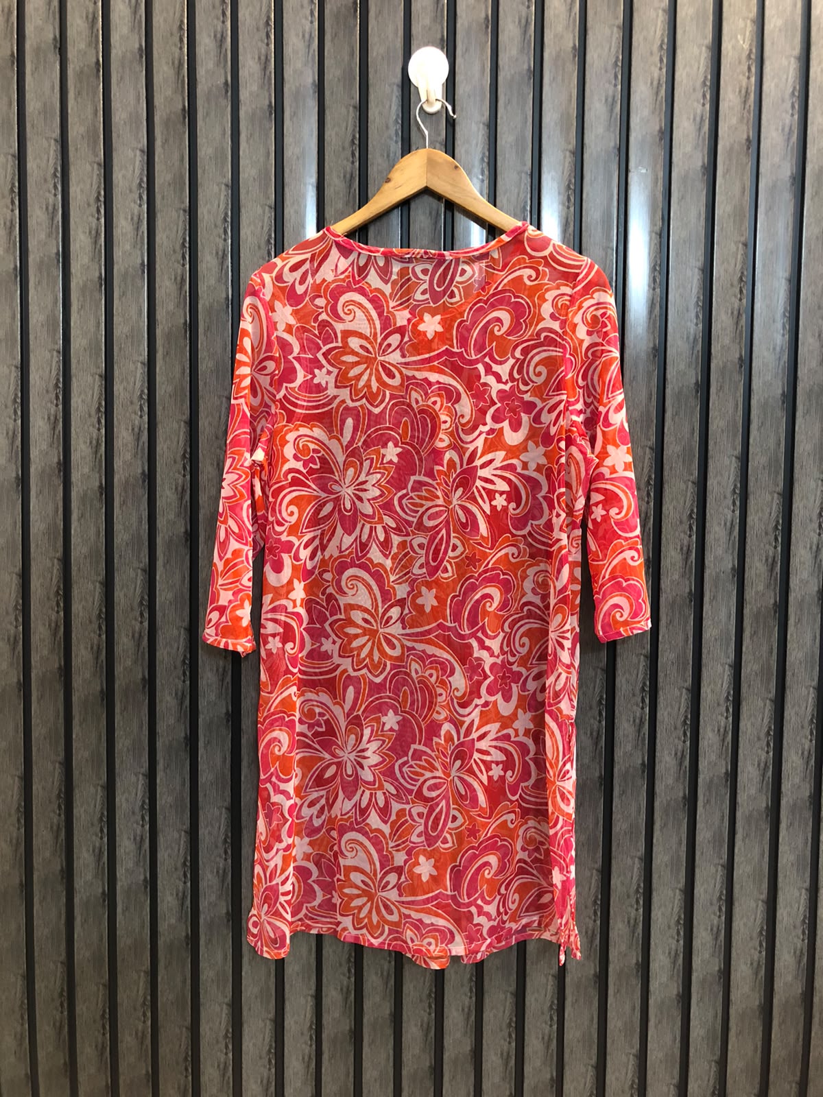 Chest 20 Lenght 3  Fabric net Ladies’ Long Top