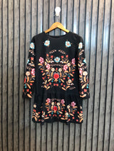 Chest 18  Lenght 31  Fabric silk jersey Long Top Ladies Clothing