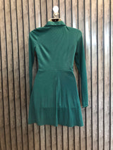 Chest 18  Lenght 29  Fabric Silk Jersey Elegant Bodycon Mini Dress for Women