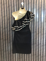 Chest 17  Lenght 31 Silk Jersey Stylish Short Dress for Women