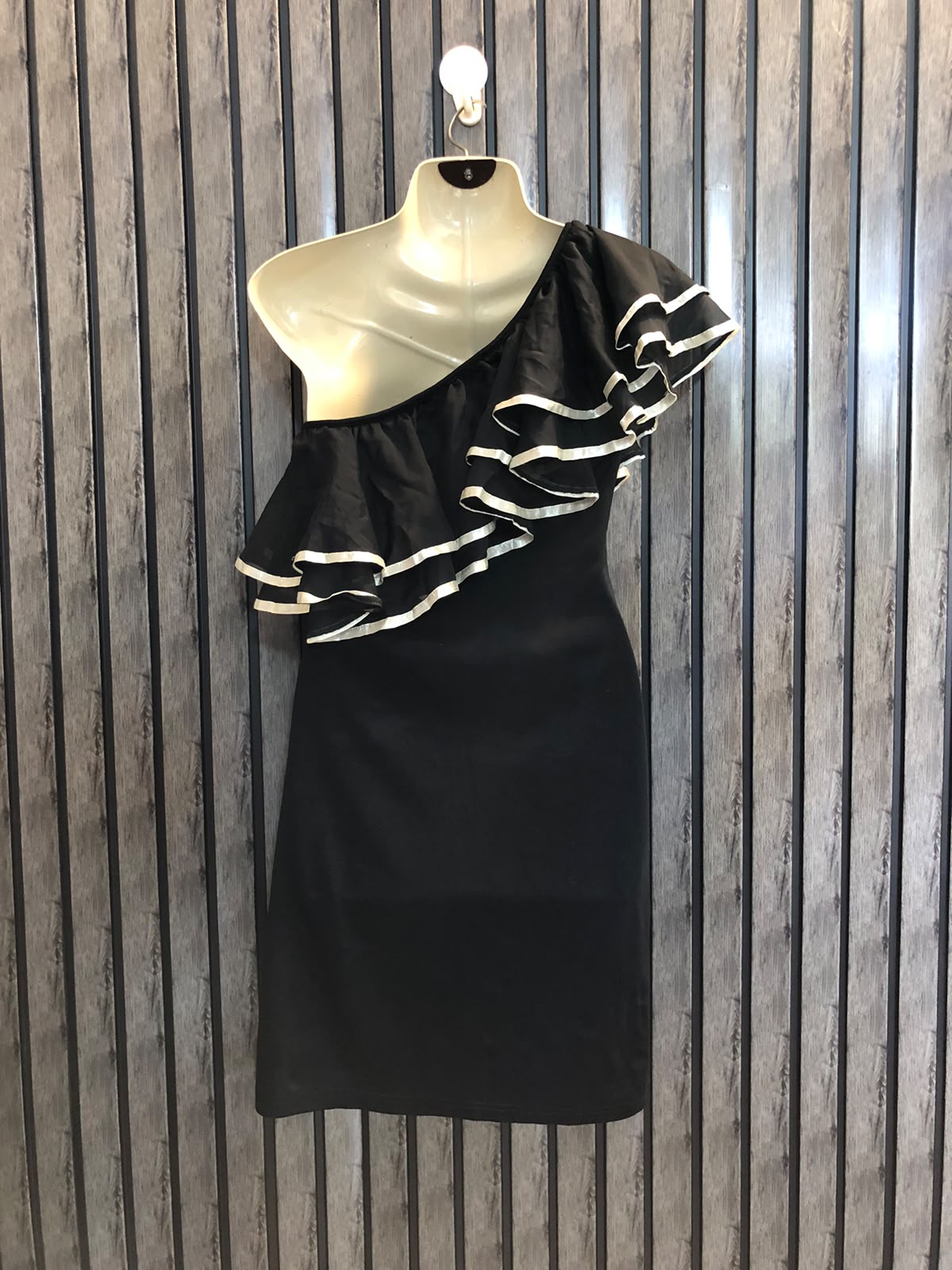 Chest 17  Lenght 31 Silk Jersey Stylish Short Dress for Women