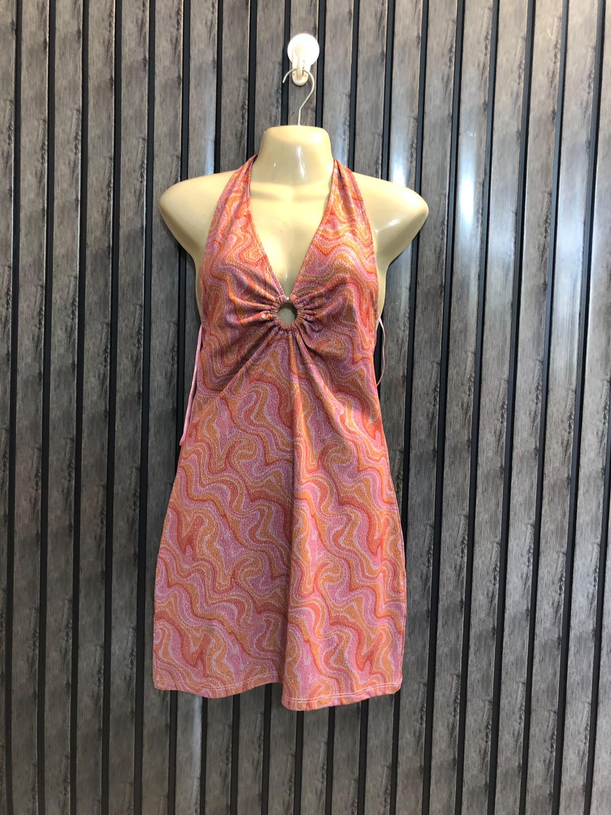 Chest 17  Lenght 31  Fabric Silk Jersey Sophisticated Western Mini Dress