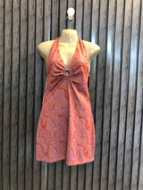 Chest 17  Lenght 31  Fabric Silk Jersey Sophisticated Western Mini Dress