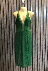 Chest 18  Lenght 41  Fabric Silk Jersey Modern Branded Mini Dress for Women